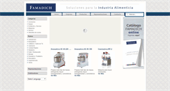 Desktop Screenshot of famadich.cl